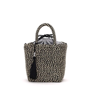 タッセル付メタリックフィルム 2WAY カゴバッグ かごバッグ ショルダー 2026新作 COOCO 送料無料 即日発送-5