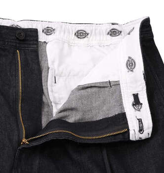 大きいサイズ DICKIES デニムイージーテーパードパンツ 2L 3L 4L 5L ブラックユーズド ラッピング可 送料無料 即日発送-3