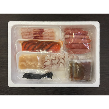 北海道 海鮮しゃぶしゃぶセット 生ずわいがに棒ポーション×1 たこスライス×1 生甘海老 尾付むき海老 10×1 等5点 送料無料-2