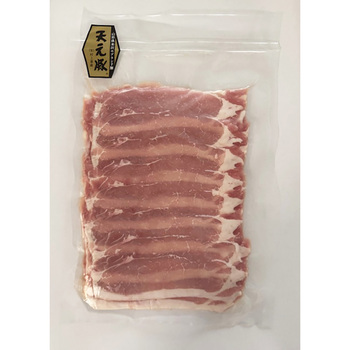 山形 天元豚 ロースしゃぶしゃぶ用500g 冷凍 豚肉 国産 送料無料-1