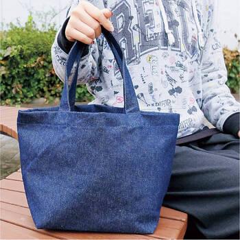 デニムバッグ トートSワイド 903008029 ×3個セット 送料無料-2