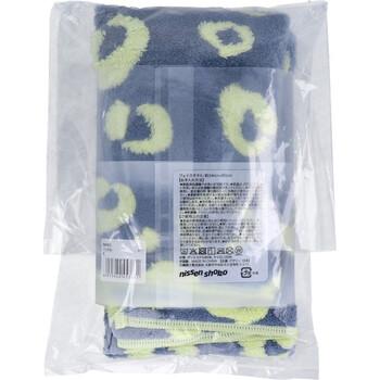 マイクロde吸水タオル パンテル フェイスタオル 約34cm×80cm B 1枚入 5セット 送料無料-1