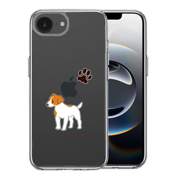 iPhone17e iPhone16e ケース クリア ジャックラッセルテリア 1 スマホケース 側面ソフト 背面ハード ハイブリッド  送料無料-0