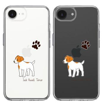 iPhone17e iPhone16e ケース クリア ジャックラッセルテリア 1 スマホケース 側面ソフト 背面ハード ハイブリッド  送料無料-1