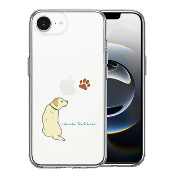 iPhone17e iPhone16e ケース クリア ラブラドールレトリバー スマホケース 側面ソフト 背面ハード ハイブリッド 送料無料-0