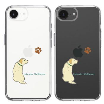 iPhone17e iPhone16e ケース クリア ラブラドールレトリバー スマホケース 側面ソフト 背面ハード ハイブリッド 送料無料-1