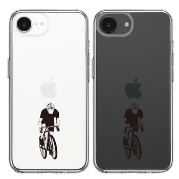 iPhone17e iPhone16e ケース クリア スポーツサイクリング　男子1 スマホケース 側面ソフト 背面ハード ハイブリッド  送料無料-1
