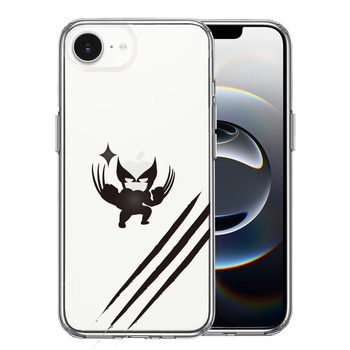 iPhone17e iPhone16e ケース クリア 映画パロディ ヒーロー スマホケース 側面ソフト 背面ハード ハイブリッド  送料無料-0