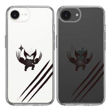 iPhone17e iPhone16e ケース クリア 映画パロディ ヒーロー スマホケース 側面ソフト 背面ハード ハイブリッド  送料無料-1