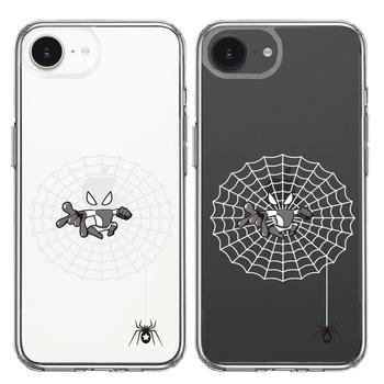 iPhone17e iPhone16e ケース クリア 映画パロディ 蜘蛛男 スマホケース 側面ソフト 背面ハード ハイブリッド  送料無料-1