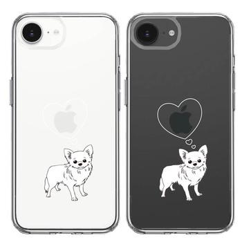 iPhone17e iPhone16e ケース クリア チワワ スマホケース 側面ソフト 背面ハード ハイブリッド  送料無料-1