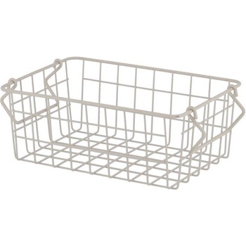 スタッキング ワイヤーバスケット 26x18x10 ×6個セット 送料無料-2