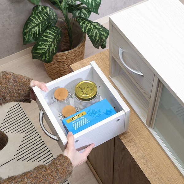 カウンター上収納ラック 90幅 2色展開 送料無料-12