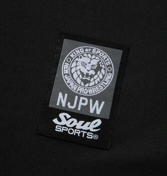 大きいサイズ SOUL SPORTS×新日本プロレス ドライメッシュ半袖B.Dポロシャツ 3L 4L 5L 6L 8L ブラック ラッピング可 送料無料 即日発送-3