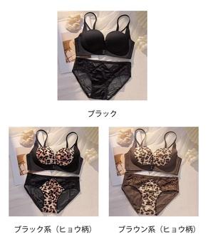 前開き ブラショーツセット ノンワイヤー 送料無料 即日発送-1