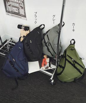 ワンショルダーボディバッグ涙型バッグ軽量 送料無料 即日発送-1
