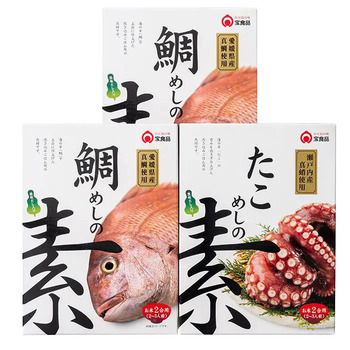 鯛めし たこめしの素詰合せ のし対応可 送料無料-3