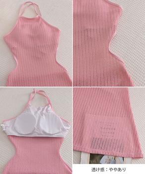 ワンピース水着インパン付き2点水着セット 送料無料 即日発送-8