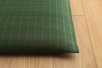 座布団 い草 約55×55cm2P 同色2枚組 日本製 抗菌防臭 湿度調整 蒸れにくい 涼しい モダン 大紬 千鳥座布団 送料無料-22