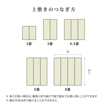 カーペット い草カーペット 江戸間6畳 柄上敷き 花ござ 裏貼り 涼み ブラウン 江戸間 送料無料-15