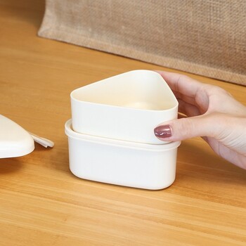 収納できるランチボックス2段 とんがり 3個セット 送料無料-5