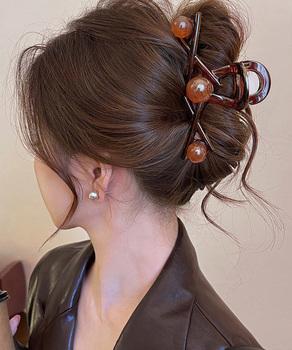 バンスクリップ ヘアクリップ大きめ髪留め 送料無料 即日発送-4