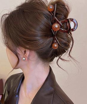 バンスクリップ ヘアクリップ大きめ髪留め 送料無料 即日発送-5
