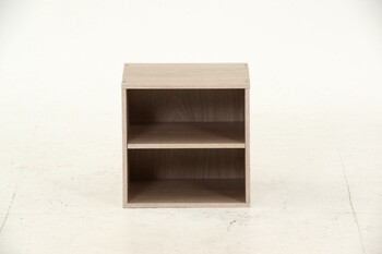 キューブボックス 棚付 2個セット 送料無料-2