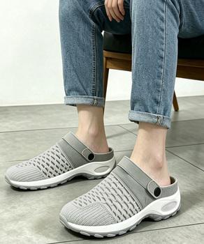 スニーカー 厚底メッシュスニーカーサンダルレディース 送料無料 即日発送-6