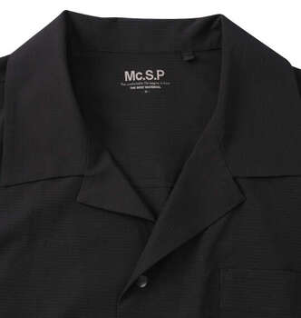 大きいサイズ Mc.S.P 半袖オープンカラーシャツ 3L 4L 5L 6L 7L 8L ブラック ラッピング可 送料無料 即日発送-3