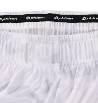 大きいサイズ Phiten DRY総柄ハーフパンツ 3L 4L 5L 6L 8L ホワイト ラッピング可 送料無料 即日発送-4