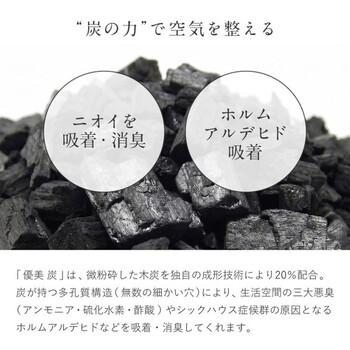 日本製 水拭きできるい草風座布団 炭入り 楽座 らくざ ブラック 約39×39cm 送料無料-7