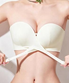 クロスストラップブラ ノンワイヤー盛れる 送料無料 即日発送-5
