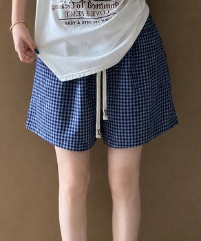 総柄ショートパンツルームウェアパンツ夏用 送料無料 即日発送-2