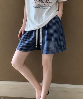 総柄ショートパンツルームウェアパンツ夏用 送料無料 即日発送-3
