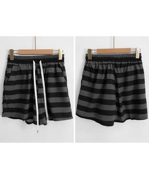 総柄ショートパンツルームウェアパンツ夏用 送料無料 即日発送-8