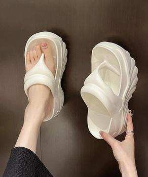 厚底トングサンダルレディース軽量美脚夏靴 送料無料 即日発送-5