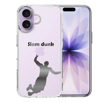 iPhone17 ケース クリア バスケットボール スラムダンク スマホケース 側面ソフト 背面ハード ハイブリッド 送料無料-0