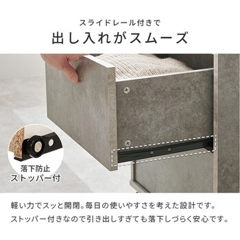 キャスター付きチェストRCC 1551BR 送料無料-4