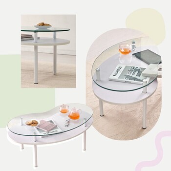 ガラステーブルBT 8675 送料無料-2
