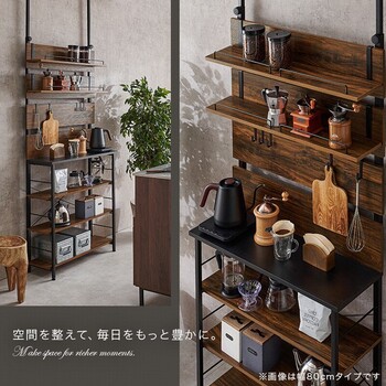 突っ張り薄型ラックKTR 3223BB 送料無料-7