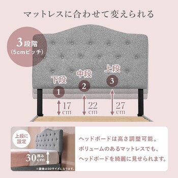シングルファブリックベッドMB 5390S IV 送料無料-7