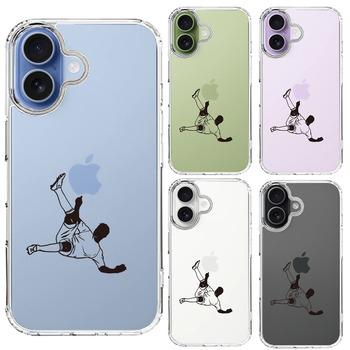 iPhone17 ケース クリア オーバーヘッド スマホケース 側面ソフト 背面ハード ハイブリッド  送料無料-1