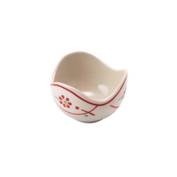 華 三ツ山 珍味 小付 紅 紺 3個セット 送料無料-1