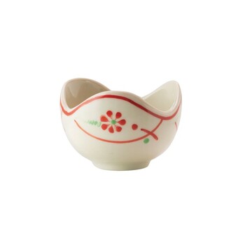 華 三ツ山 珍味 小付 紅 紺 3個セット 送料無料-3