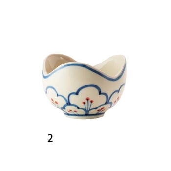 華 三ツ山 珍味 小付 紅 紺 3個セット 送料無料-4