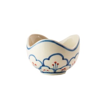 華 三ツ山 珍味 小付 紅 紺 3個セット 送料無料-7