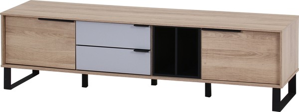 tonea TVボード 150幅 OAK×GY 送料無料-1