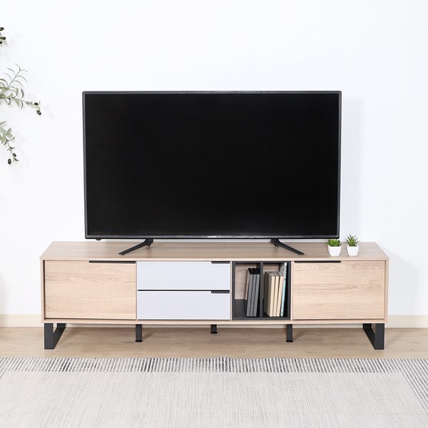 tonea TVボード 150幅 OAK×GY 送料無料-3