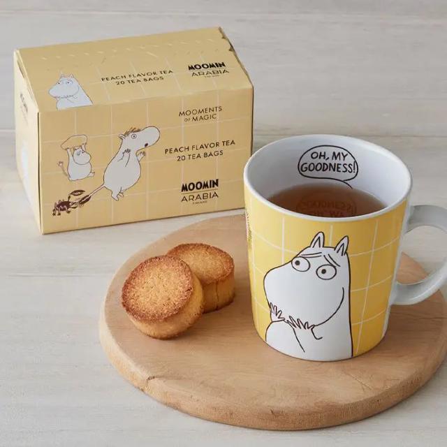 ムーミン アラビア フレーバーティーバッグ ピーチ 3個セット 送料無料-1